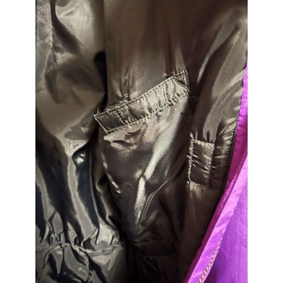 Vintage Obermeyer Ski Suit Snowsuit Snow Bib One Piece Purple Junior Sz 16 Retro - Picture 8 of 16